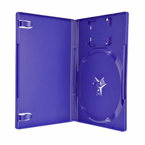 Playstation 2 Hülle Blau mit Memory Card Holder