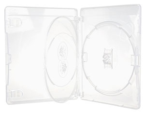 Amaray Blu Ray Hülle Transparent für 3 Disc PS3 Imitat