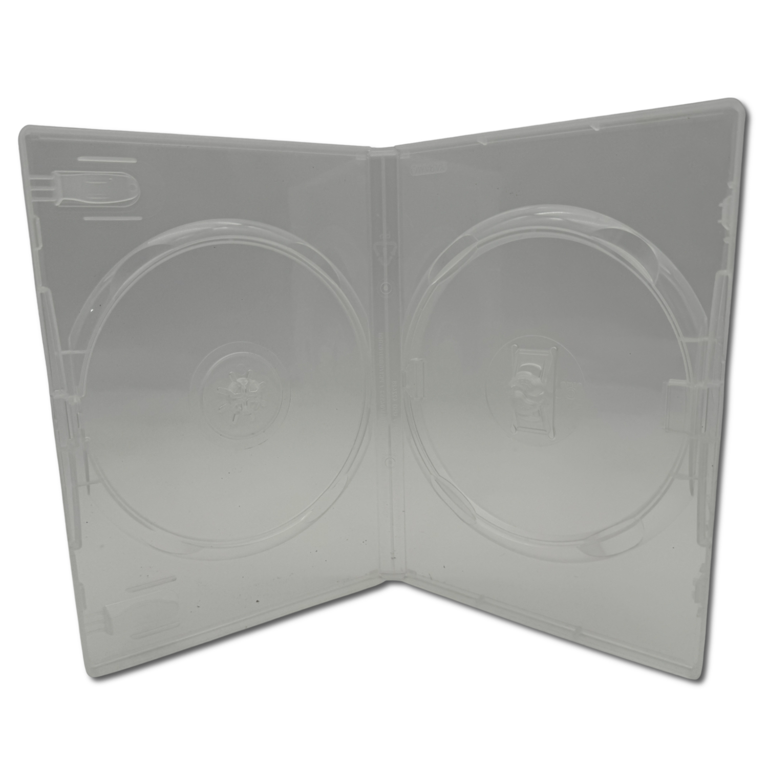 Amaray DVD H�lle Transparent 2-Disc